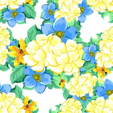 desen çiçek öğeleri