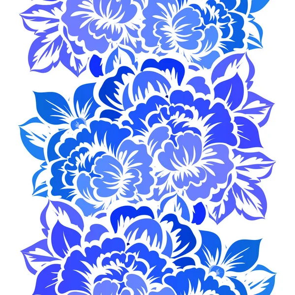 Sans couture beau motif floral — Image vectorielle