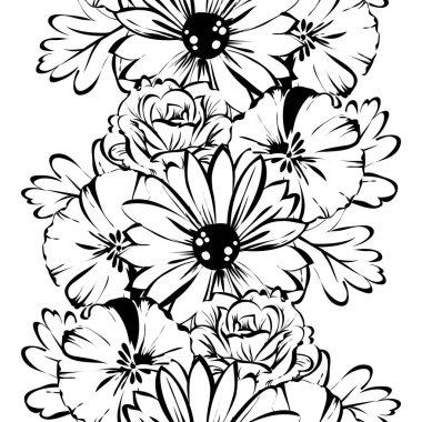 Kusursuz çiçek deseni