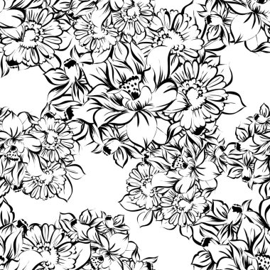 Kusursuz çiçek deseni