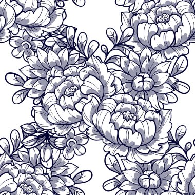 Kusursuz çiçek deseni