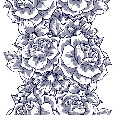 Kusursuz çiçek deseni