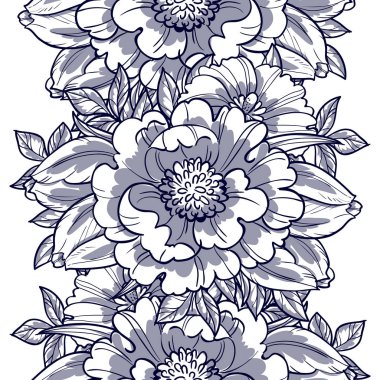 Kusursuz çiçek deseni