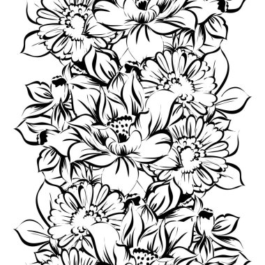 Kusursuz çiçek deseni