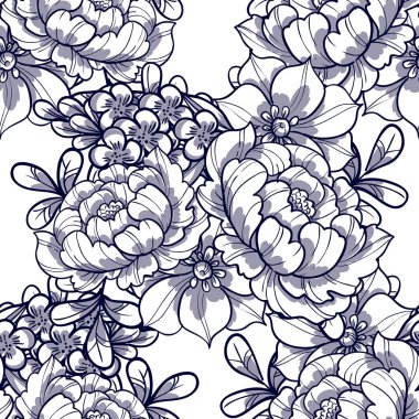 Kusursuz çiçek deseni