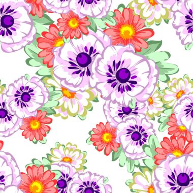 Çiçekli düğün davetiyesi.