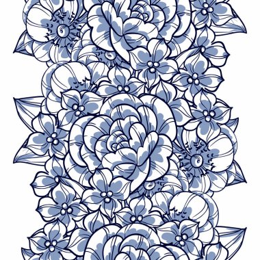 Kusursuz çiçek deseni