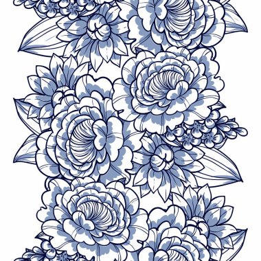 Kusursuz çiçek deseni