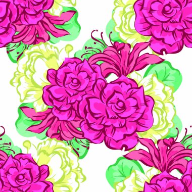 soyut elegance seamless modeli 