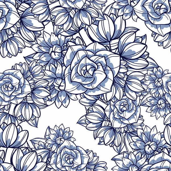 Kusursuz çiçek deseni