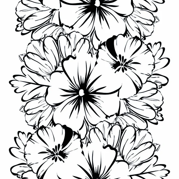 Kusursuz çiçek deseni