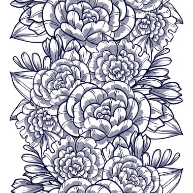 Kusursuz çiçek deseni