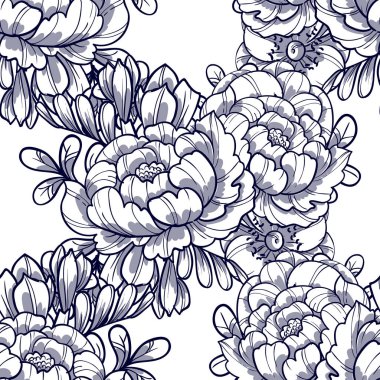 Kusursuz çiçek deseni