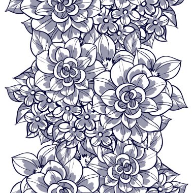 Kusursuz çiçek deseni