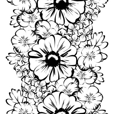 Kusursuz çiçek deseni