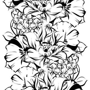 Kusursuz çiçek deseni