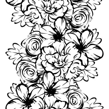 Kusursuz çiçek deseni