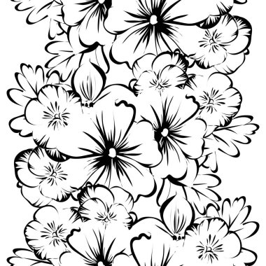 Kusursuz çiçek deseni