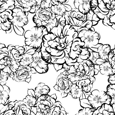 Kusursuz çiçek deseni