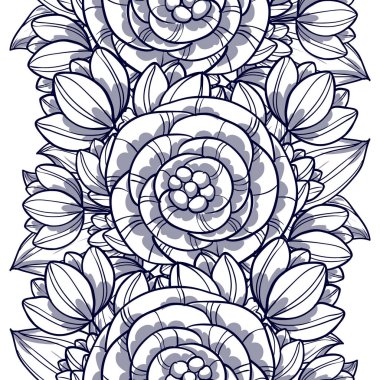 Kusursuz çiçek deseni