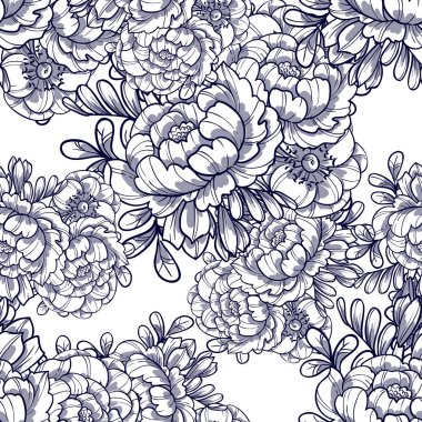 Kusursuz çiçek deseni