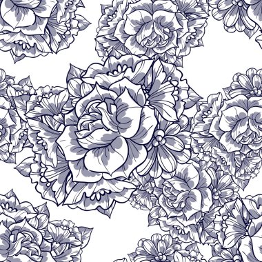 Kusursuz çiçek deseni