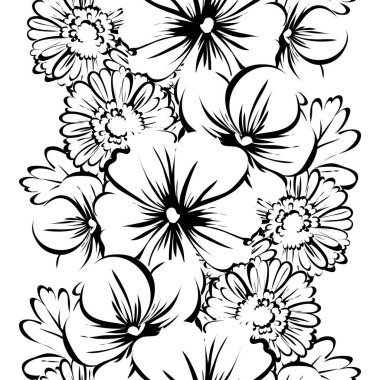 Kusursuz çiçek deseni