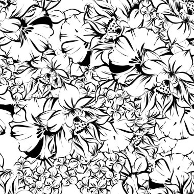 Kusursuz çiçek deseni