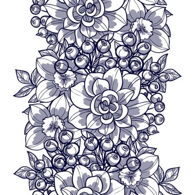 Kusursuz çiçek deseni