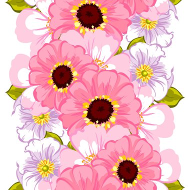 Kusursuz çiçek deseni