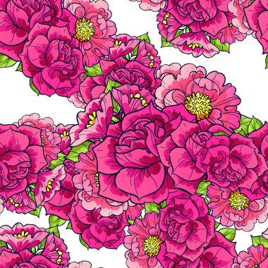 Kusursuz çiçek deseni