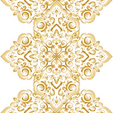 Kusursuz tek renkli süsleme deseni