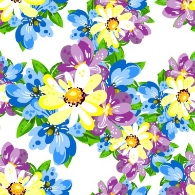 Kusursuz çiçek deseni