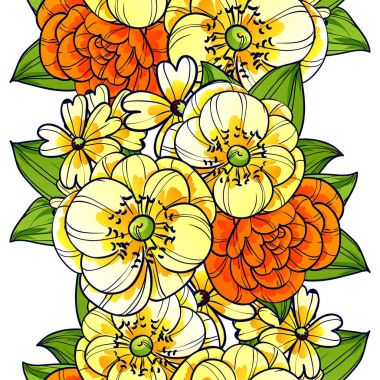 Kusursuz çiçek deseni