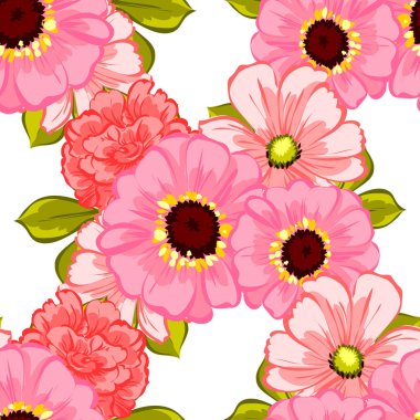 Kusursuz çiçek deseni