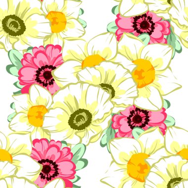 Kusursuz çiçek deseni