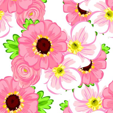 Kusursuz çiçek deseni