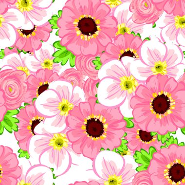 Kusursuz çiçek deseni