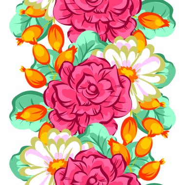 Kusursuz çiçek deseni