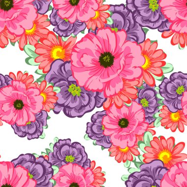 Kusursuz çiçek deseni