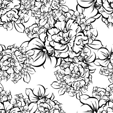 Kusursuz çiçek deseni