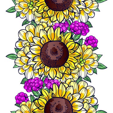 Kusursuz çiçek deseni