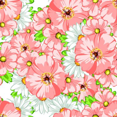 Kusursuz çiçek deseni