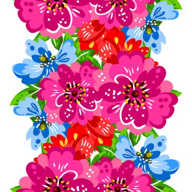 Kusursuz çiçek deseni