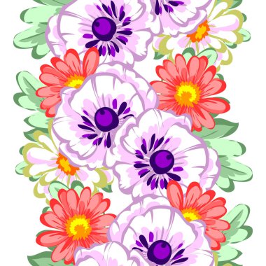 Kusursuz çiçek deseni