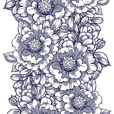 Kusursuz çiçek deseni