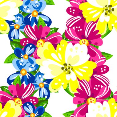 Kusursuz çiçek deseni