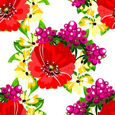 Kusursuz çiçek deseni