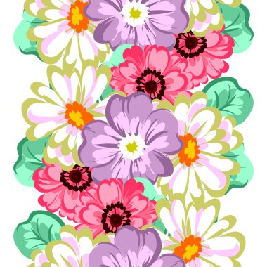 Kusursuz çiçek deseni