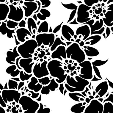 Kusursuz çiçek deseni